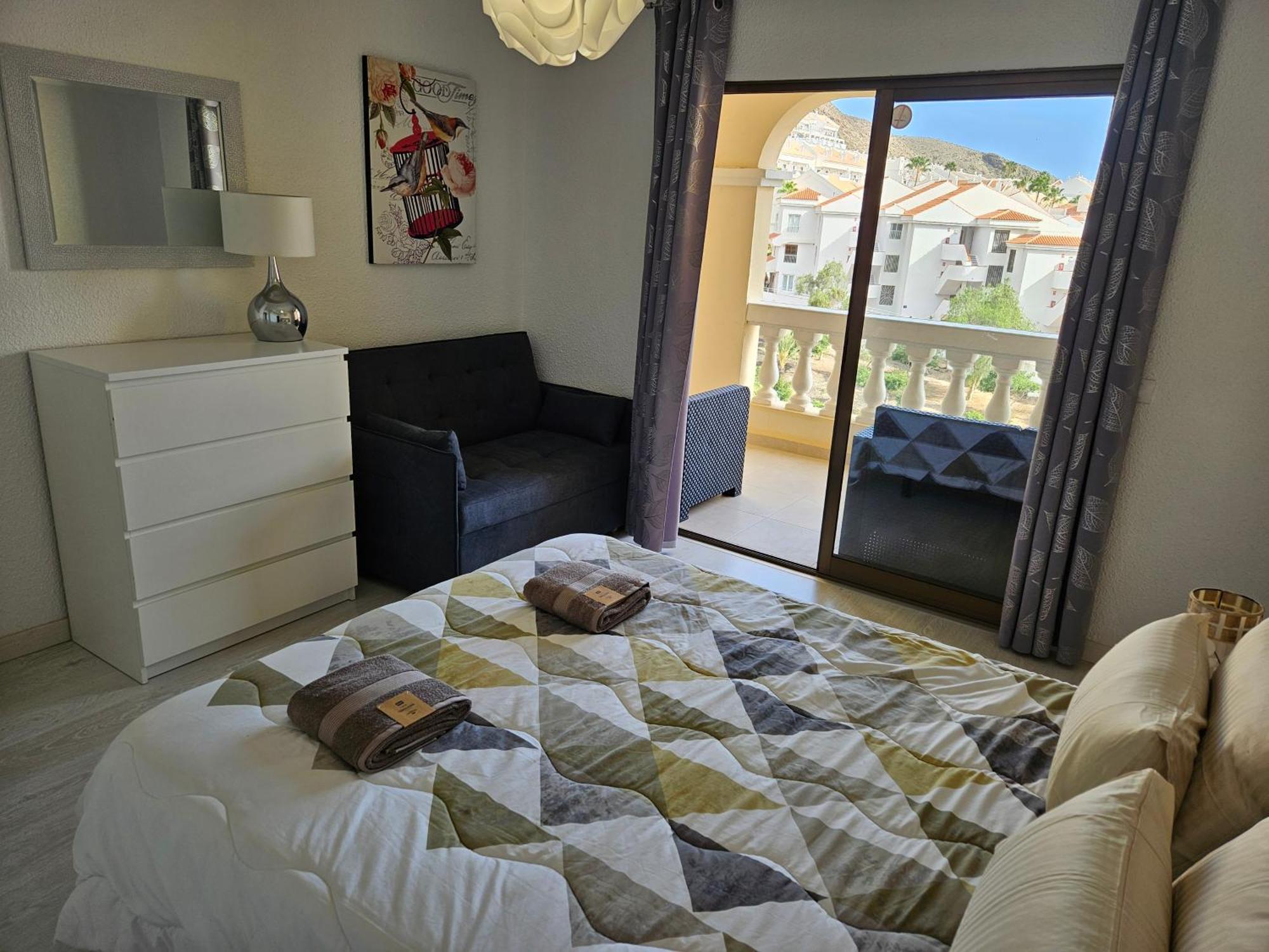 Los Cristianos Heated Pool Sea View Ac Apartment ภายนอก รูปภาพ