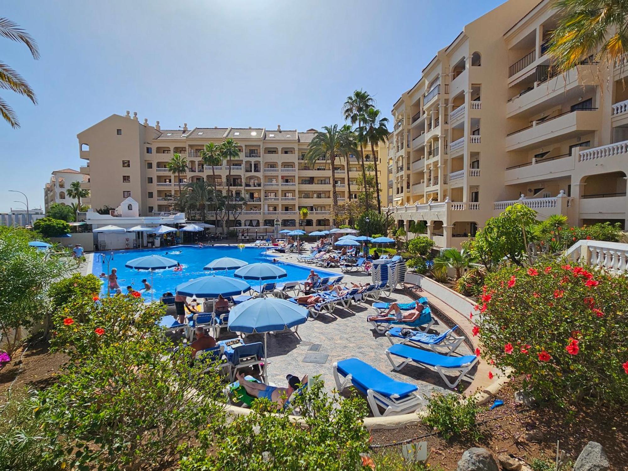 Los Cristianos Heated Pool Sea View Ac Apartment ภายนอก รูปภาพ