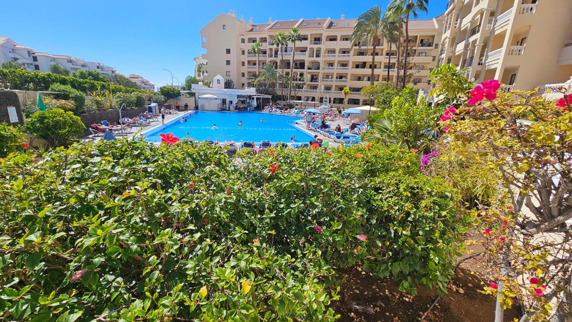 Los Cristianos Heated Pool Sea View Ac Apartment ภายนอก รูปภาพ